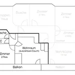 Daire Apartmenthaus Pernull Tröpolach