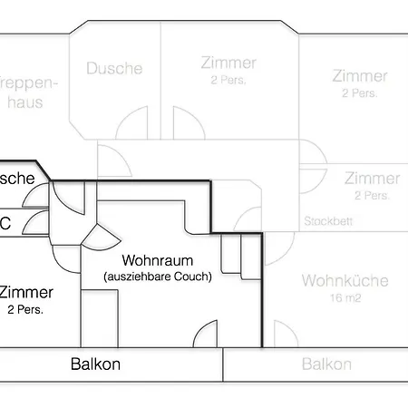 Lejlighed Apartmenthaus Pernull *